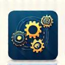 Operational Improvement Icon showing cogs and efficiency